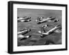 F84 Planes Flying in Formation-J^ R^ Eyerman-Framed Photographic Print