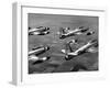 F84 Planes Flying in Formation-J^ R^ Eyerman-Framed Photographic Print