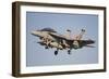 FA-18 Hornet Flying over Nellis Air Force Base, Nevada-Stocktrek Images-Framed Photographic Print