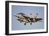 FA-18 Hornet Flying over Nellis Air Force Base, Nevada-Stocktrek Images-Framed Photographic Print