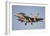 FA-18 Hornet Flying over Nellis Air Force Base, Nevada-Stocktrek Images-Framed Photographic Print
