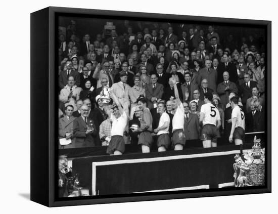 FA Cup Final at Wembley Stadium, Tottenham Hotspur vs Burnley-null-Framed Stretched Canvas