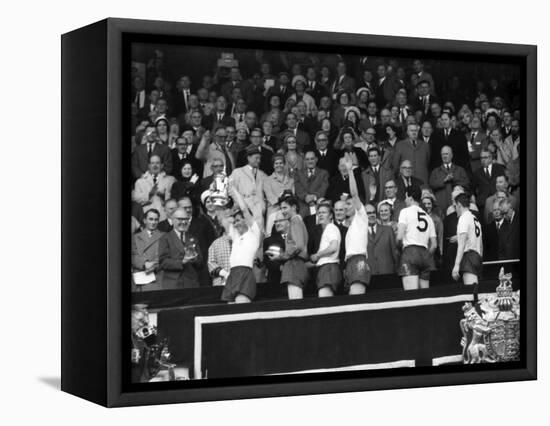 FA Cup Final at Wembley Stadium, Tottenham Hotspur vs Burnley-null-Framed Stretched Canvas