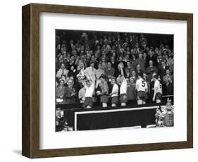 FA Cup Final at Wembley Stadium, Tottenham Hotspur vs Burnley-null-Framed Photographic Print