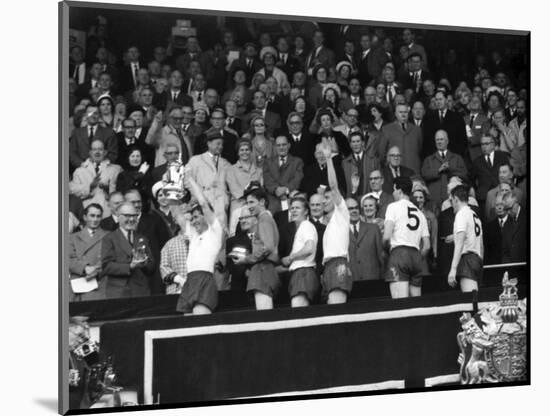 FA Cup Final at Wembley Stadium, Tottenham Hotspur vs Burnley-null-Mounted Photographic Print