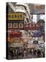 Fa Yuen Street, Mong Kok District, Kowloon, Hong Kong, China, Asia-Sergio Pitamitz-Stretched Canvas