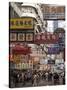 Fa Yuen Street, Mong Kok District, Kowloon, Hong Kong, China, Asia-Sergio Pitamitz-Stretched Canvas