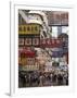 Fa Yuen Street, Mong Kok District, Kowloon, Hong Kong, China, Asia-Sergio Pitamitz-Framed Photographic Print