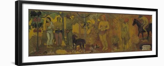 Faa Iheihe-Paul Gauguin-Framed Giclee Print