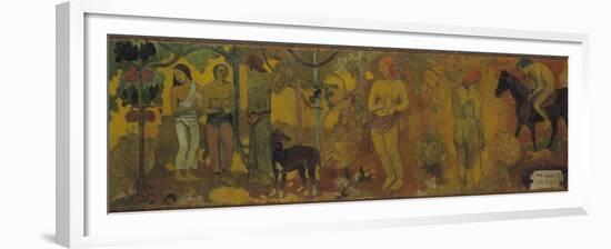 Faa Iheihe-Paul Gauguin-Framed Giclee Print