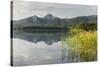 Faaker Lake, Mittagskogel, Carinthia, Austria-Rainer Mirau-Stretched Canvas