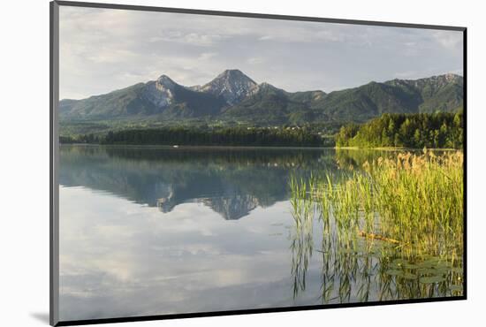 Faaker Lake, Mittagskogel, Carinthia, Austria-Rainer Mirau-Mounted Photographic Print