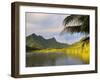 Faaroa Bay and Mount Oropiro, Raiatea, French Polynesia, South Pacific Ocean, Pacific-Jochen Schlenker-Framed Photographic Print