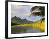 Faaroa Bay and Mount Oropiro, Raiatea, French Polynesia, South Pacific Ocean, Pacific-Jochen Schlenker-Framed Photographic Print