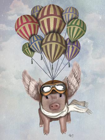 Pig and Balloons