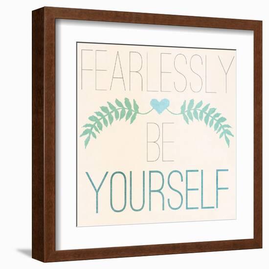 Fab Self II (Fearlessly Be Yourself)-SD Graphics Studio-Framed Art Print