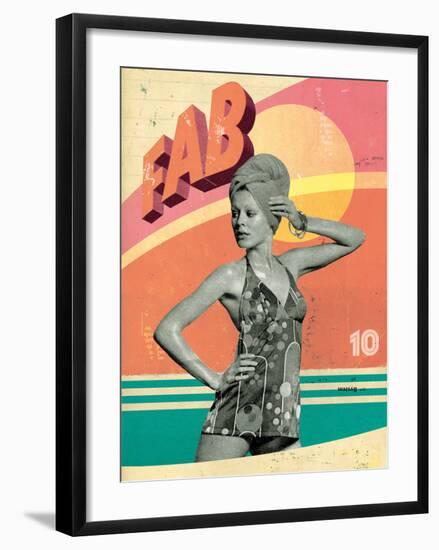 Fab!-Kareem Rizk-Framed Giclee Print