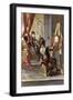 Fabio Albergati Received by Philip II of Spain-Gian Antonio Burrini-Framed Giclee Print