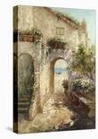 Bernazza Arch-Fabio-Mounted Art Print