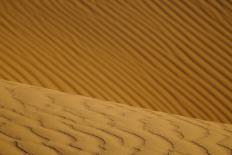 Close-up of desert sand dunes, Sahara, Morocco, january-Fabio Pupin-Photographic Print