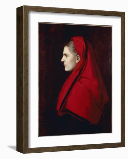 Fabiola-Jean-Jacques Henner-Framed Giclee Print