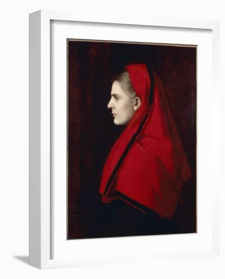 Fabiola-Jean-Jacques Henner-Framed Giclee Print