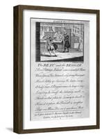 Fable V, the Beau and the Beggar, C1770-I Smith-Framed Giclee Print