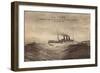 Fabre Line, S.S. Patria, Paquebot, Dampfer, Wellen-null-Framed Giclee Print