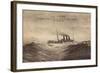 Fabre Line, S.S. Patria, Paquebot, Dampfer, Wellen-null-Framed Giclee Print