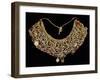 Fabric Breastplate with Gold and Silver Trimmings-null-Framed Giclee Print