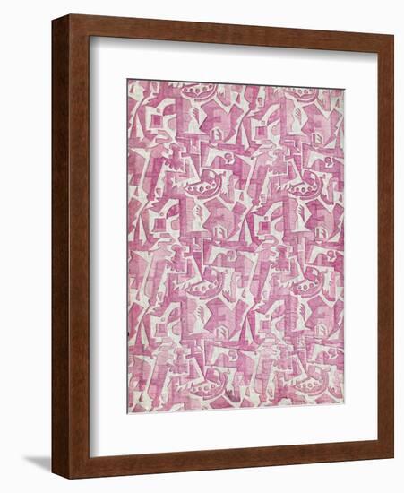 Fabric Design, Art Gout Beaute, 1924-null-Framed Art Print