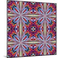 Fabric Design From Latin America-Sangoiri-Mounted Art Print