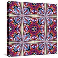 Fabric Design From Latin America-Sangoiri-Stretched Canvas