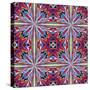 Fabric Design From Latin America-Sangoiri-Stretched Canvas