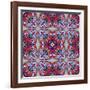 Fabric Design From Latin America-Sangoiri-Framed Art Print