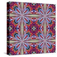 Fabric Design From Latin America-Sangoiri-Stretched Canvas