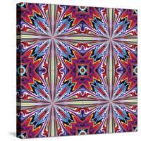 Fabric Design From Latin America-Sangoiri-Stretched Canvas