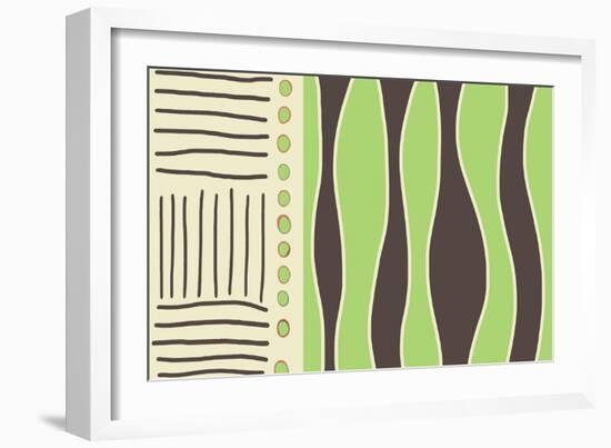 Fabric Design Three-Jan Weiss-Framed Art Print