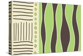 Fabric Design Three-Jan Weiss-Stretched Canvas