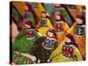 Fabric Dolls for Sale, Guanajuato, Mexico-Merrill Images-Stretched Canvas