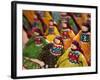 Fabric Dolls for Sale, Guanajuato, Mexico-Merrill Images-Framed Photographic Print