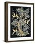 Fabric for Kimono-null-Framed Giclee Print