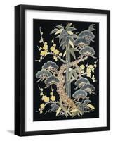 Fabric for Kimono-null-Framed Giclee Print