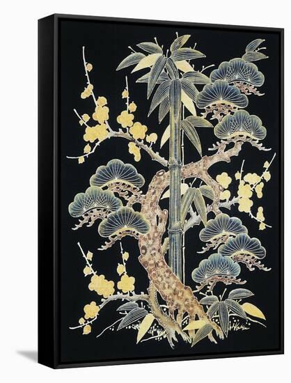 Fabric for Kimono-null-Framed Stretched Canvas