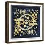 Fabric for Kimono-null-Framed Giclee Print