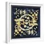 Fabric for Kimono-null-Framed Giclee Print