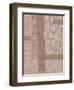 Fabric Pattern Collage No.5-THE MIUUS STUDIO-Framed Photographic Print