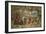 Fabric Tapestry Exhibited in Central Aisle of Santa Maria Maggiore Basilica-null-Framed Giclee Print