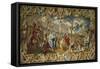 Fabric Tapestry Exhibited in Central Aisle of Santa Maria Maggiore Basilica-null-Framed Stretched Canvas