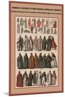 Fabrics and Robes of the Roman Catholic Church-Friedrich Hottenroth-Mounted Art Print